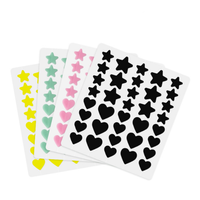 Étoile à cinq branches personnalisée Love Acne Sticker Gel Colloïde d'eau pour l'acné Durable et efficace