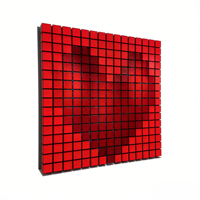 Affichage à points basculants personnalisable |   Écran triangulaire mécanique avec contrôle DMX