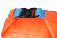 Nouvelle version de bouée de natation en eau libre, bouée de sauvetage gonflable en PVC avec boucle, flottante et portable