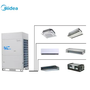 Midea inverter sistem vrf vrv, multi mode senyap 250kbtu pendingin hanya vrf vrv aire conditioners AC pusat