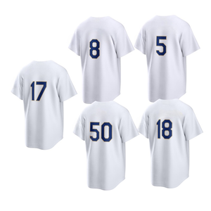 Maillot de baseball américain 2026 Gold Top Stitched pour joueur # 17 # 50 # 5 # 18 # 8 # 25 # 31 # 37 Light Custom - Product Image 3