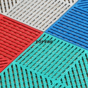 Tapis de sol en PVC antidérapant pour piscine, salle de bain, étanche, à assembler - Product Image 2
