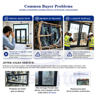 Fenêtres et portes coulissantes en aluminium certifiées NFRC, verre trempé à haute efficacité énergétique, certification anti-ouragan, fenêtre coulissante en aluminium