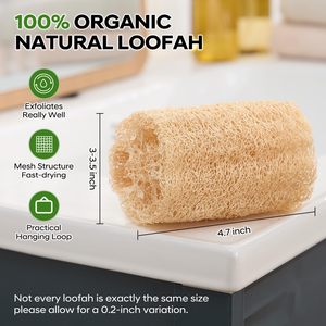 Natural <b>Loofah</b> Slices for Soap Making, Organic Luffa Cuts for DIY Exfoliating Soaps, Homemade Handmade Loofa Soap - Product Image 6
