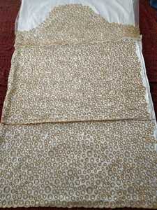 Tissu George indien fait main de haute qualité, brodé, multicolores, taille personnalisable pour robe de soirée de mariage pour femme - Product Image 4