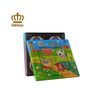zoon eco-friendly lift the flap eco-friendly comic book printing anime board hardcover books printing early for kids