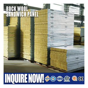 Panneau d'<span class=keywords><strong>isolation</strong></span> en laine de roche ignifuge 75 mm certifié ISO pour maison préfabriquée - Product Image 1