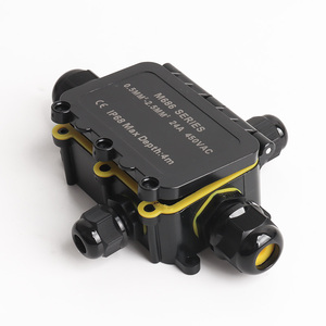 2024 hộp chống thấm nước ngoài trời dây chất lượng cao M686-4B Hộp nối chống thấm nước với tuyến cáp với nylon IP68 - Product Image 6