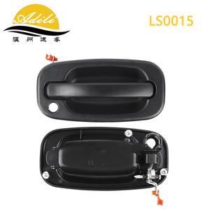 มือจับประตูด้านนอกสีดำ Gmc รุ่น Ls0015 Rr ทำจากพลาสติกและโลหะ ติดตั้งด้วยเทปกาวหรือสกรู - Product Image 2