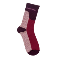 Chaussettes en laine mérinos épaisses unisexes pour la randonnée et les activités sportives en plein air avec compression de la voûte plantaire et de la cheville pour femmes