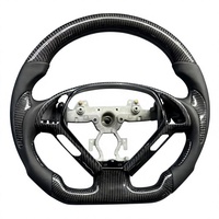 Volant personnalisé en fibre de carbone véritable pour Infinit/i G37 G35 Sedan Coupe 2007 2008 2009 2010 2011 2012 2013 Q40 G25