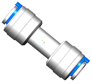 Mini Turbina Con sensör De Flujo De Agua su filtreleme sistemi ev su arıtma sistemi 1/4 su akış sensörü tüp için yedek parça - Product Image 3