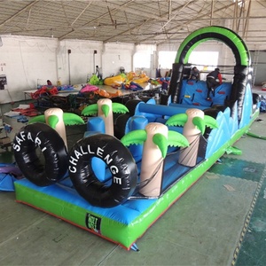 Barco pequeño <span class=keywords><strong>de</strong></span> alta calidad, carrera <span class=keywords><strong>de</strong></span> obstáculos inflable, castillo hinchable <span class=keywords><strong>de</strong></span> salto con tobogán para niños para divertirse - Product Image 5