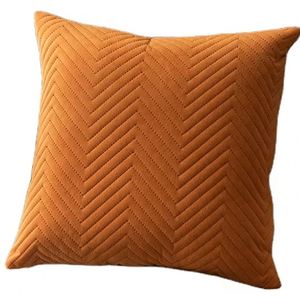 Funda de Almohada de Terciopelo Casual para el Hogar, sin Relleno, para Artículos Promocionales de Fiesta - Funda de Cojín para Sofá - Product Image 1