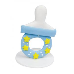 Chupete de Lujo Color Rosa, Chupete para Bebé Libre de BPA, Silicona para la Dentición y Alimentación, Característica Ortodóntica - Product Image 1