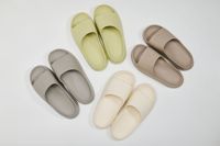 Sandales de plage et de piscine personnalisées avec logo, tongs ouvertes en EVA avec mousse à mémoire de forme, chaussures colorées pour hommes
