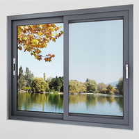 Hochleistungs-AS2047-Standard Hurrikan-Beständiges Aluminium-Legierungs-Schiebefenster für Küstengebiete