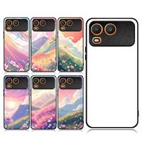 Coque de téléphone DIY antichoc vierge en TPU 2D par sublimation pour ITEL A200 4G (série ITEL)