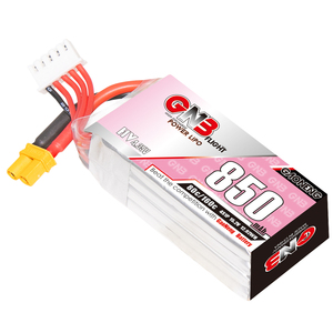 Batterie LiPo GNB GAONENG 850mAh 4S HV 15.2V 60C XT30 pour Drone FPV de Course, Légère, Haute Tension, Nouveauté 2023 - Product Image 2