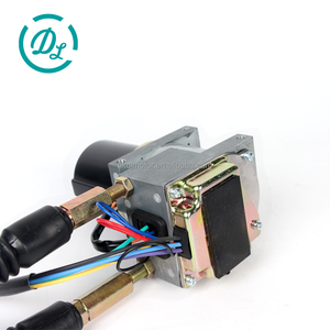 EexcavaStart Excavator <b>Throttle</b> Motor Diesel 7Y-5508 126-3019 Replacement for E320 E320B 320 3066 7 Pins Double <b>Cable</b> - Product Image 2
