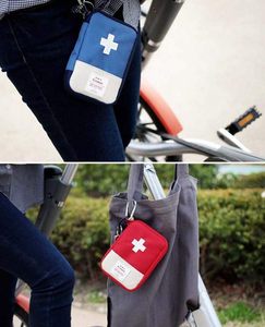 Botiquín <span class=keywords><strong>de</strong></span> Primeros Auxilios Portátil Mini con Diseño Cruzado para Campismo y Senderismo al Aire Libre, Elementos Esenciales <span class=keywords><strong>de</strong></span> Supervivencia Familiar para Campismo al Aire Libre - Product Image 6