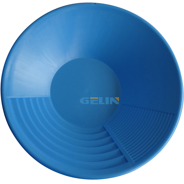 Manual Gold Selection Tool Plastic Gold Washing Pan for River Sand Gold Recovery