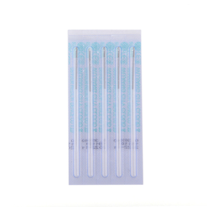 <span class=keywords><strong>Agujas</strong></span> de <span class=keywords><strong>Acupuntura</strong></span> con Mango de Acero Inoxidable Estilo Coreano, Tubo Guía y Empaque en Blíster de Papel - Product Image 1