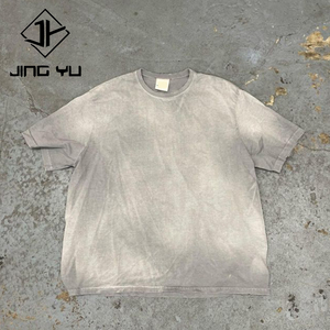 Custom Logo Streetwear Oversized Heavy Cotton <strong>Men's</strong> T-<strong>Shirts</strong> Fitted Blank High Quality Heavyweight Acid Wash Vintage T <strong>Shirt</strong>