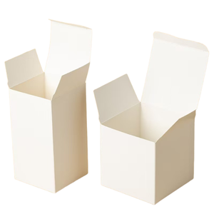 Cajas de cartón rígidas blancas pequeñas personalizadas al por mayor baratas con revestimiento de esponja gofrado laminado mate - Product Image 3