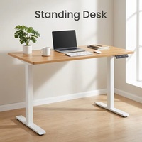 Cadre de bureau électrique à hauteur réglable à moteur unique, bureau debout intelligent, bureau informatique relevable, mobilier de bureau CE GS UKCA
