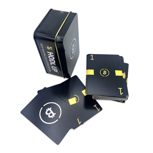 Carta da gioco personalizzata professionale produttore di carte da gioco con domande di affermazione personalizzate conversazione carta da tavolo mazzo di gioco con scatola di latta - Product Image 4