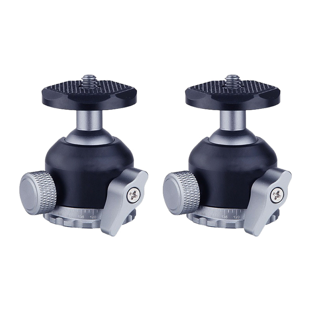 Aluminum Alloy Professional Spherical 360 Degree Panoramic DSLR Camera Macro Photography Ball Head