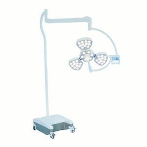 Lampe d'examen sans ombre à double tête en acier OEM IN-103 pour clinique dentaire, lumière murale pour salle d'opération - Product Image 4