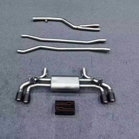 DZ Valvetronic Auspuff-Schalldämpfer für 540i 540 G30 G38 530i 3.0T B58 Edelstahl Catback Spiegelpoliert 3 Jahre Garantie