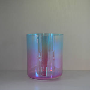 HF Sound Healing Pure Quartz Crystal Alchemy Singing Bowls Venta al por mayor Palm Pink Crystal Sound Bowl Yoga Meditación Instrumento - Product Image 6