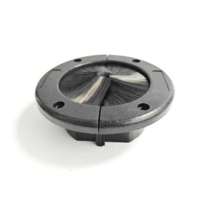 4 inch bàn sàn Cáp Grommet với lỗ Saw nhà văn phòng bảng cáp dây dây tổ chức điện cắm bàn chải điện Grommet - Product Image 5