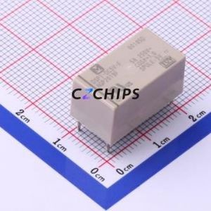 DSP1-DC5V-F Power Relay DIP,11x20.2mm 5V 1 Normally Open + 1 Normally Closed: 1A+1B SPST-Normally Open + SPST-Normally Closed::: - Product Image 1