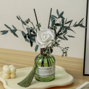 <span class=keywords><strong>Diffusore</strong></span> di profumo floreale di arte floreale di profumo di profumo di tè e fiori secchi senza fiamma all'ingrosso di lusso per fragranza dell'aria - Product Image 2