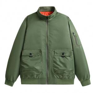 <span class=keywords><strong>Bomberman</strong></span> Game Logo Varsity Jacket para hombre Epic Esports Chaqueta galvanizada completa - Product Image 3