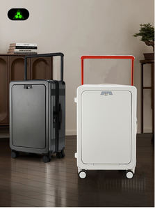 थोक सूटकेस और बैग सेट कपड़े लड़की ट्रॉली मामले में पहियों के साथ यात्रा की सूटकेस की यात्रा सामान पर बैठ सकते हैं - Product Image 4