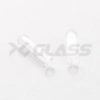 Embouts filtrants en verre borosilicate en spirale XY GLASS 12*30mm 10*30mm 8*30mm Conception personnalisée Stock USA