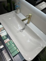 2025 meubles de salle de bain en bois modernes de luxe LED miroir intelligent en céramique pour Villa chambre à coucher appartement hôpital atelier utilisation