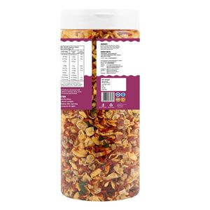 ส่วนผสมมิลเล็ตบีทรูทรสสriracha กรุบกรอบ รสเผ็ด ขนมขบเคี้ยวเพื่อสุขภาพ ผสมผสานรสชาติแบบอินเดีย นามคีน อุดมด้วยไฟเบอร์ พร้อมรับประทาน ขนมขบเคี้ยวที่มีคุณค่าทางโภชนาการ - Product Image 3