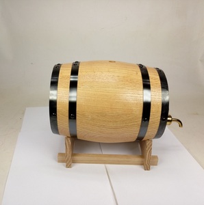 Seau à vin en bois de chêne 3L pour whisky, mini-seau pour <span class=keywords><strong>bar</strong></span> à domicile, vieillissement et bière, fûts de chêne, barils à vin en bois de chêne - Product Image 1