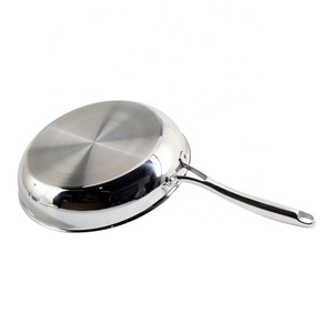 กระทะสแตนเลสสามชั้นสำหรับทำอาหารกระทะนอนสติ๊กสำหรับร้านอาหาร - Product Image 4