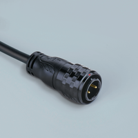 تجميعة كابلات WEIPU SA6 IP67 أصلية مخصصة، 2-5 دبابيس، سلك مطلي بالذهب، IPC-620 OEM، حد أدنى منخفض للطلب للاستخدامات الطبية والاختبارات