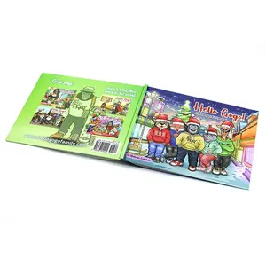 Children's Book Printing Hardcover High Quality Small MOQ Customized Book Printing Service Offset Printing Customization CMYK QS
