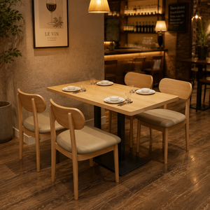 Set Moderno di Tavoli, Sedie e Divani per Hotel, Caffè, Pizzerie e Ristoranti - Product Image 1
