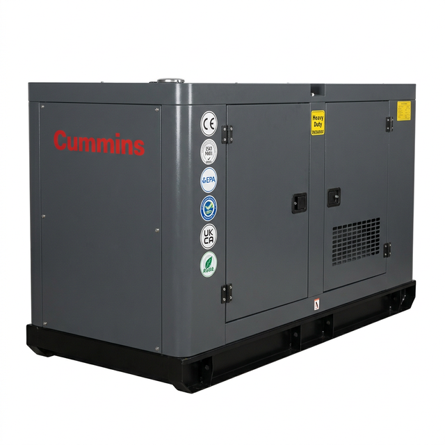 Electric Magnetic Container Silent Backup Home Generator Auto Open Frame 15kW/25kVA/50kVA/100kW 4 Cylinder Diesel 50/60Hz