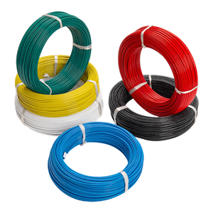 Ul3135 Silicone cao su cách điện cáp 600V -60 ° C ~ 200 ° C đóng hộp dây dẫn đồng cho hàng không luyện kim dầu khí điện tử - Product Image 1